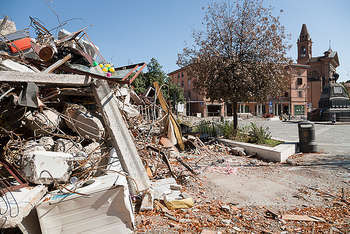 Terremoto Emilia - foto di Alessio Mesiano